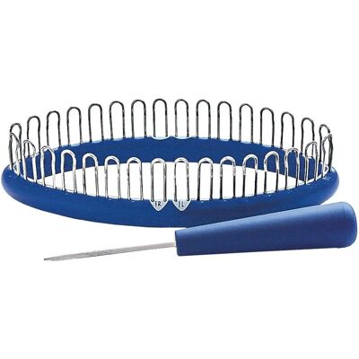 Prym Blauw Brei-Tool - Maat 32-38 - Breiring Prym Blauw Brei-Tool - Maat 32-38 - Breiring