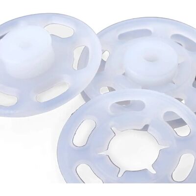 Prym Plastic Sew On Snap Fasteners - Pack of 1000 Prym Plastic Sew On Snap Fasteners - Pack of 1000