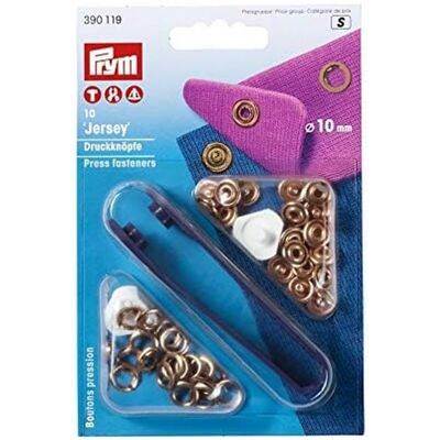 Ricarica Prym Top Snaps - Rame - 10 pezzi Ricarica Prym Top Snaps - Rame - 10 pezzi