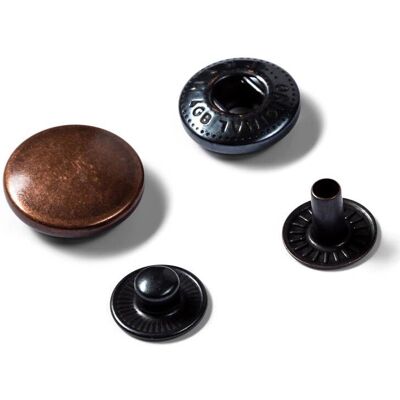 Prym 390309 Fermagancio a bottone - Rame antico - Fermagancio a bottone Prym 390309 Fermagancio a bottone - Rame antico - Fermagancio a bottone