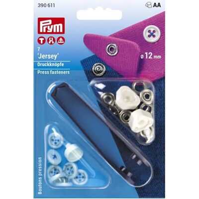 Prym Modelo: 12mm - Broches a presión - Azul Prym Modelo: 12mm - Broches a presión - Azul