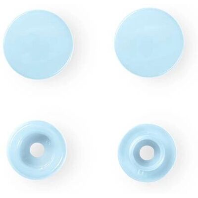Prym Fecho de Pressão Azul Claro - 12mm Acessório de Costura Prym Fecho de Pressão Azul Claro - 12mm Acessório de Costura