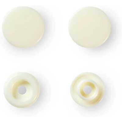 Prym Pearl Snap Fastener - 12mm, Pack of 30 - Snap Fastener Prym Pearl Snap Fastener - 12mm, Pack of 30 - Snap Fastener