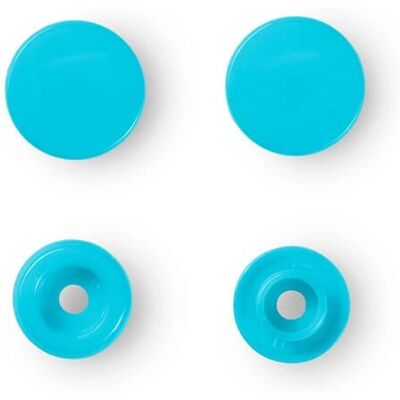 Prym Turquoise Snap Fastener - Plastic 12mm - 30 pcs - Dressmaking Prym Turquoise Snap Fastener - Plastic 12mm - 30 pcs - Dressmaking