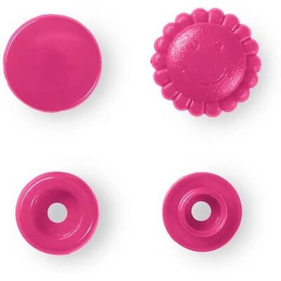 Prym Drukknoopjes 13,6mm Roze - Verpakking van 30 Prym Drukknoopjes 13,6mm Roze - Verpakking van 30