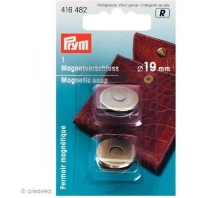 Magnetický zámek Prym Staroměď Ø19mm - 1 ks Magnetický zámek Prym Staroměď Ø19mm - 1 ks