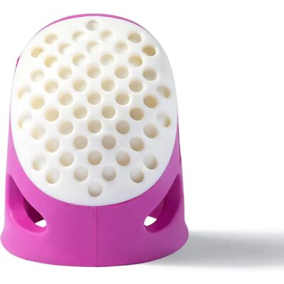 Prym Ergonomic Sewing Thimble - Medium - Pink Prym Ergonomic Sewing Thimble - Medium - Pink