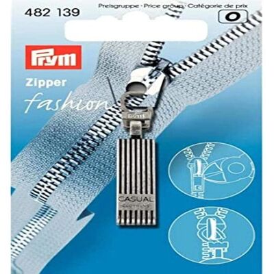 Prym Modèle Zip Puller Argent Ancien - Tirette de fermeture éclair - Argent vintage Prym Modèle Zip Puller Argent Ancien - Tirette de fermeture éclair - Argent vintage