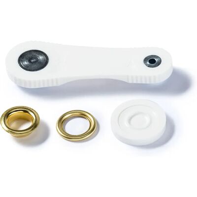 Prym Gull 11mm Messingøyne - 15 stk Prym Gull 11mm Messingøyne - 15 stk