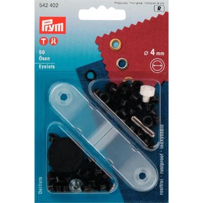 Œillets en laiton marron foncé Prym - 4mm - Œillets Œillets en laiton marron foncé Prym - 4mm - Œillets
