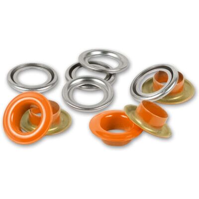 Prym 542526 Bottoni a pressione - Arancione/Argento - Abbigliamento Prym 542526 Bottoni a pressione - Arancione/Argento - Abbigliamento