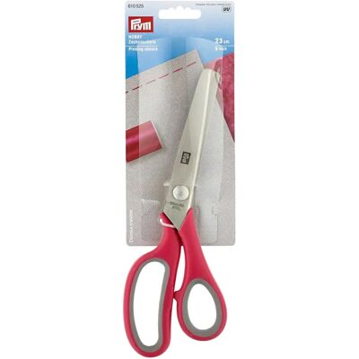 Tesouras de costura Prym - 23cm - Tesouras de zig zag para tecidos Tesouras de costura Prym - 23cm - Tesouras de zig zag para tecidos