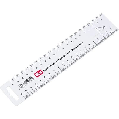 Prým 610730 Pravítko - Ruční měřítko - Bílé - 210 mm - Plast Prým 610730 Pravítko - Ruční měřítko - Bílé - 210 mm - Plast