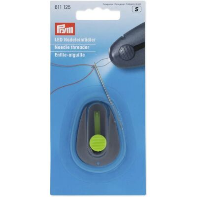 Prym Needle Threader with LED Light - Needle Threader - Multi-Colour Prym Needle Threader with LED Light - Needle Threader - Multi-Colour