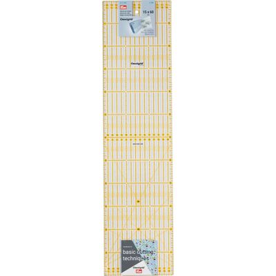Prym 16113080 - 15x60 cm Lineal - Transparent Prym 16113080 - 15x60 cm Lineal - Transparent