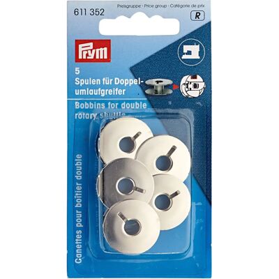 Bobines de couture rotatives doubles Prym - Accessoires pour machines à coudre Bobines de couture rotatives doubles Prym - Accessoires pour machines à coudre