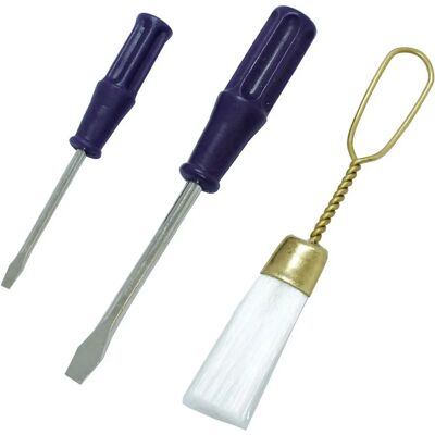Prym 611360 - Accessori per Macchina da Cucire - Set con Cacciaviti & Spazzola Prym 611360 - Accessori per Macchina da Cucire - Set con Cacciaviti & Spazzola