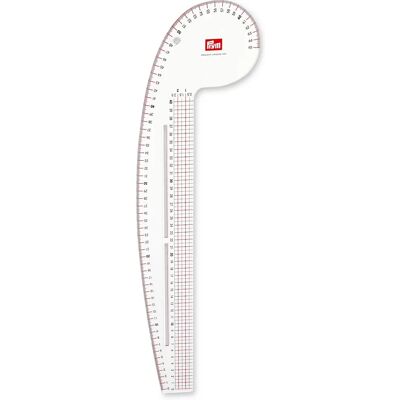 Prym Model 525 mm Zakrzywiona linijka - Narzędzie do szycia Prym Model 525 mm Zakrzywiona linijka - Narzędzie do szycia