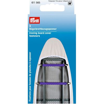 Prym - 611565-1 Fixations Élastiques pour Housses de Planche à Repasser Prym - 611565-1 Fixations Élastiques pour Housses de Planche à Repasser