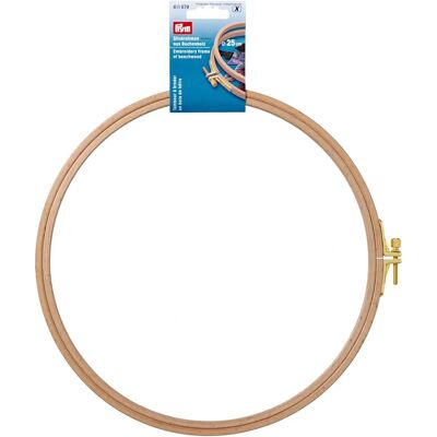 Rám na vyšívání z buku 25cm Prym - Nastavitelná napětí - Odolný Rám na vyšívání z buku 25cm Prym - Nastavitelná napětí - Odolný