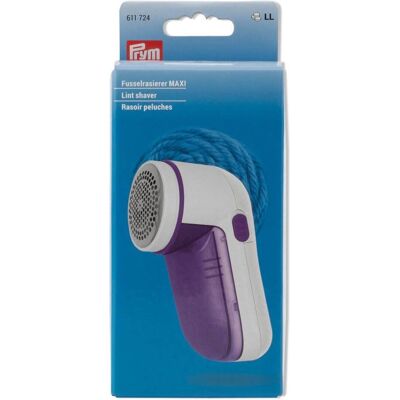 Aparador de tecidos Prym 611724 - Aço inoxidável - Roxo & Branco Aparador de tecidos Prym 611724 - Aço inoxidável - Roxo & Branco