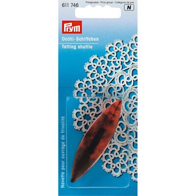 Prym - Schildkröte (65mm) Frivolité-Nadel - 1 Stück Prym - Schildkröte (65mm) Frivolité-Nadel - 1 Stück