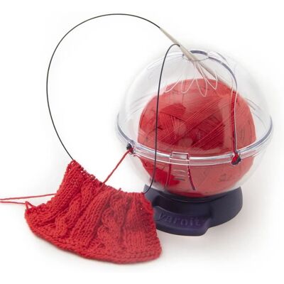 Prym - 611846 Yarnit Podajnik na włóczkę - Ergonomiczny dla Włóczki, Fioletowy Prym - 611846 Yarnit Podajnik na włóczkę - Ergonomiczny dla Włóczki, Fioletowy