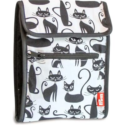 Custodia per ferri circolari Prym con motivo gatto Custodia per ferri circolari Prym con motivo gatto