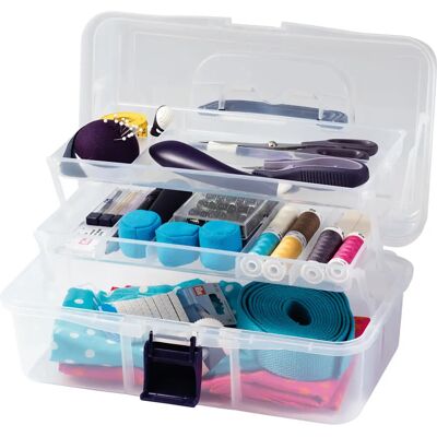 Prym Naaiblieftas en Garenopslag - Transparant Plastic Prym Naaiblieftas en Garenopslag - Transparant Plastic