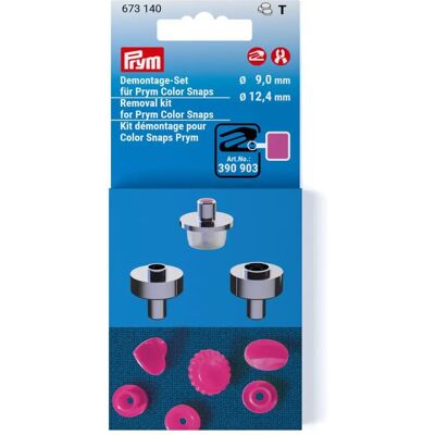 Prym 673140 Druckknopf - Demontageset für Prym Color Snaps Prym 673140 Druckknopf - Demontageset für Prym Color Snaps
