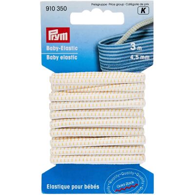 Prym Baby Elastic 3m White - Elastic Prym Baby Elastic 3m White - Elastic