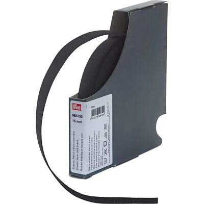 Prym Elastisches Band - 15mm Schwarz - Flexibel, 10m - Nähzubehör Prym Elastisches Band - 15mm Schwarz - Flexibel, 10m - Nähzubehör