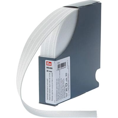 Prym Natürliche Weiße Elastikband - Naht - 30mm Prym Natürliche Weiße Elastikband - Naht - 30mm