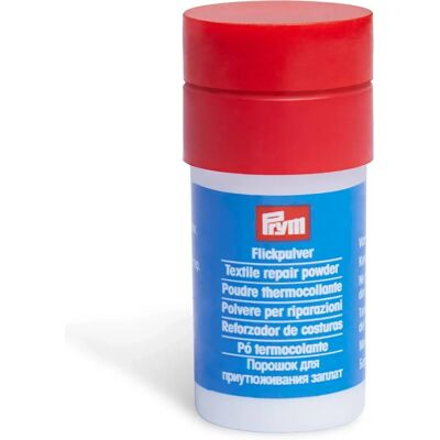 Prym 987157 Kit de Réparation de Tissu - Poudre Adhésive Prym 987157 Kit de Réparation de Tissu - Poudre Adhésive