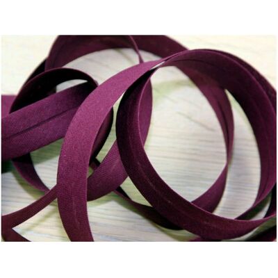 Prym - 20mm Cotton Bias Binding Tape - Blackberry - 3.5m - bias binding tape Prym - 20mm Cotton Bias Binding Tape - Blackberry - 3.5m - bias binding tape
