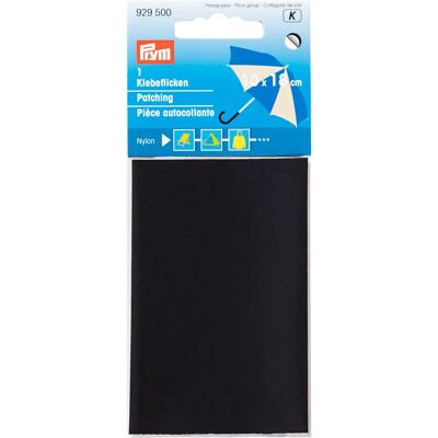 Prym Self-Adhesive Nylon Patch - Black - 6.5x14cm - Nylon Patch Prym Self-Adhesive Nylon Patch - Black - 6.5x14cm - Nylon Patch