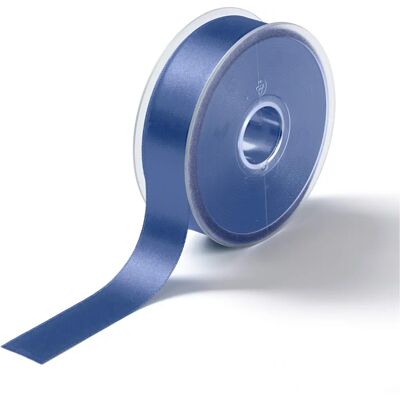 Cinta de satén Prym Azul - 25mm - Por Metro Cinta de satén Prym Azul - 25mm - Por Metro
