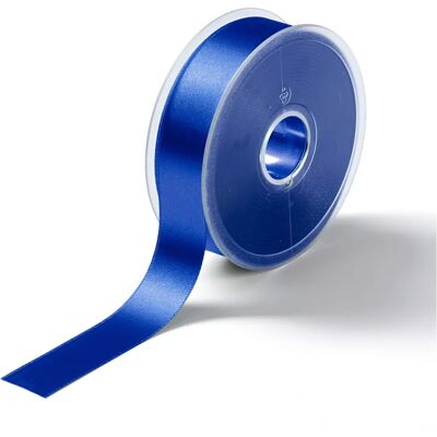 Cinta de satén Prym Azul Royal - 25mm - Por Metro Cinta de satén Prym Azul Royal - 25mm - Por Metro