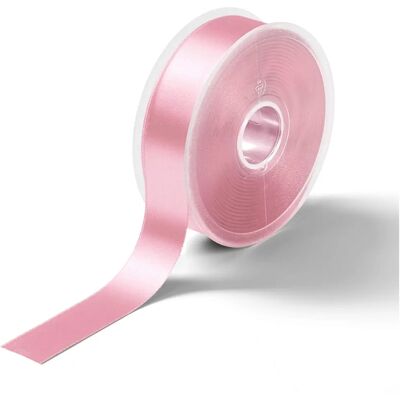 Prym Satin Ribbon Pale Pink - 25mm - per metre Prym Satin Ribbon Pale Pink - 25mm - per metre