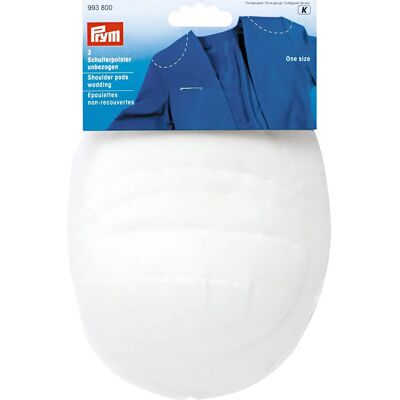 Prym Axelkuddar - 2 st, Vit, 130x190/210mm Prym Axelkuddar - 2 st, Vit, 130x190/210mm