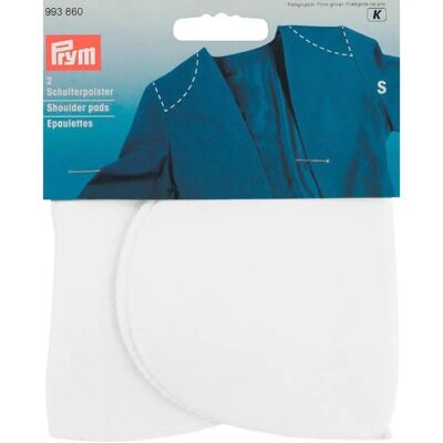 Almofadas de Ombro Prym - Tamanho S - Para roupas externas Almofadas de Ombro Prym - Tamanho S - Para roupas externas