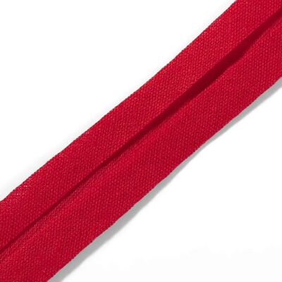 Cinta de bies de algodón Prym 12mm Blanca - por metro Cinta de bies de algodón Prym 12mm Blanca - por metro