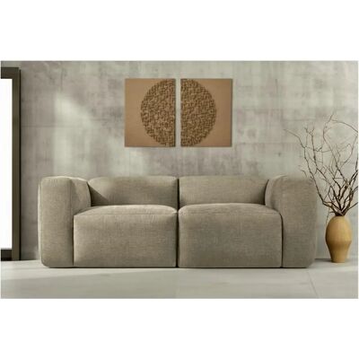KONSIMO Buffo Einzelsofa - Braun - 73cm Höhe KONSIMO Buffo Einzelsofa - Braun - 73cm Höhe