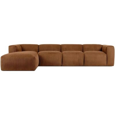 KONSIMO BUFFO - orange - 6-Sitzer - 180x73x377 cm - Sofa KONSIMO BUFFO - orange - 6-Sitzer - 180x73x377 cm - Sofa