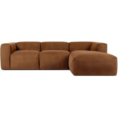 KONSIMO - BUFFO Ecksofa Rechts - Orange - Sofa KONSIMO - BUFFO Ecksofa Rechts - Orange - Sofa