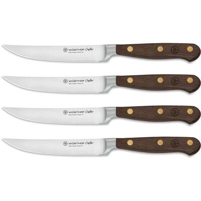 Wüsthof Crafter 4-teiliges Steakmesser-Set - Messer für Fleisch Wüsthof Crafter 4-teiliges Steakmesser-Set - Messer für Fleisch