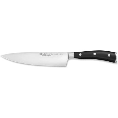 Wüsthof Classic Ikon Kitchen Knife - Stainless Steel - 18cm Blade Wüsthof Classic Ikon Kitchen Knife - Stainless Steel - 18cm Blade