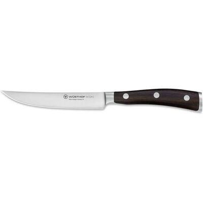 Couteau à steak Wüsthof Ikon marron - Couteau à viande Couteau à steak Wüsthof Ikon marron - Couteau à viande