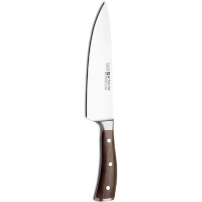 Wüsthof Ikon Couteau de Cuisine - Acier de Qualité - Braun Wüsthof Ikon Couteau de Cuisine - Acier de Qualité - Braun