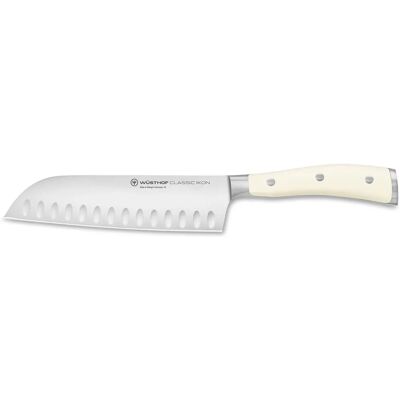 Couteau Santoku Wüsthof - 17cm, Classic Ikon Creme Couteau Santoku Wüsthof - 17cm, Classic Ikon Creme